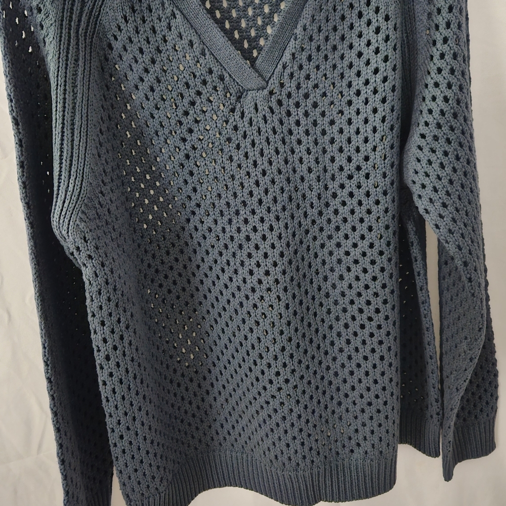 Navy Blue Knit Sweater